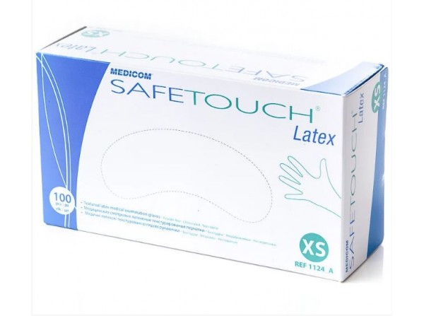 Medicom SafeTouch® Latex  латексні текстуровані без пудри